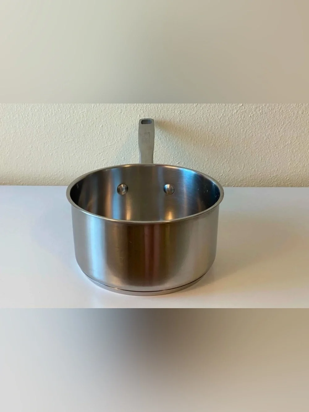 Calphalon Kitchen Essentials 2 Qt Saucepan, Stainless, Stick Handle, No Lid